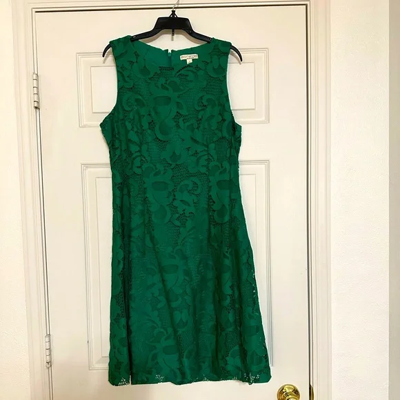 Dresses | Eva Mendesnew York And Company Green Lace Dress | Poshmark Dresses | Eva Mendesnew York And Company Green Lace Dress | Poshmark